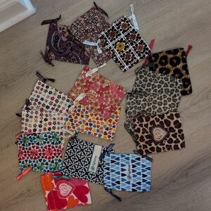 Cotton Brighton drawstring bags Lot Of 15